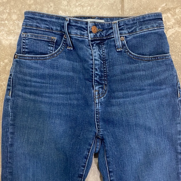 Madewell Women’s Curvy High Rise Skinny Jeans Size 26 - Picture 2 of 15